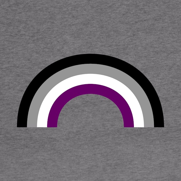 Asexual Pride Rainbow by brendalee